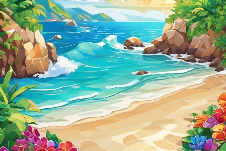 MOSAIC ART LANDSCAPE